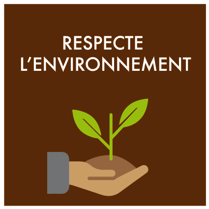 L'entreprise respecte l'environnement.