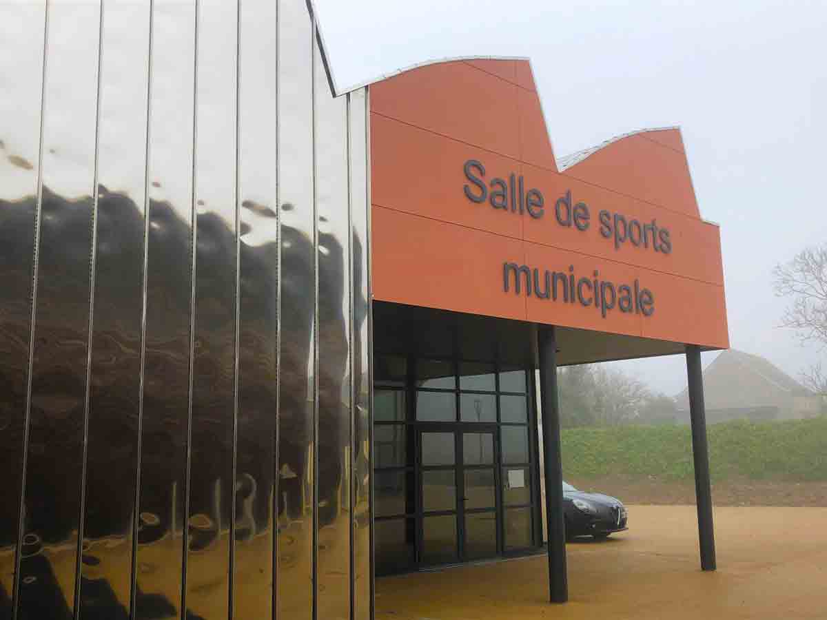 Salle de sport à Chambray-les-Tours : un habillage réalisé par Brisset